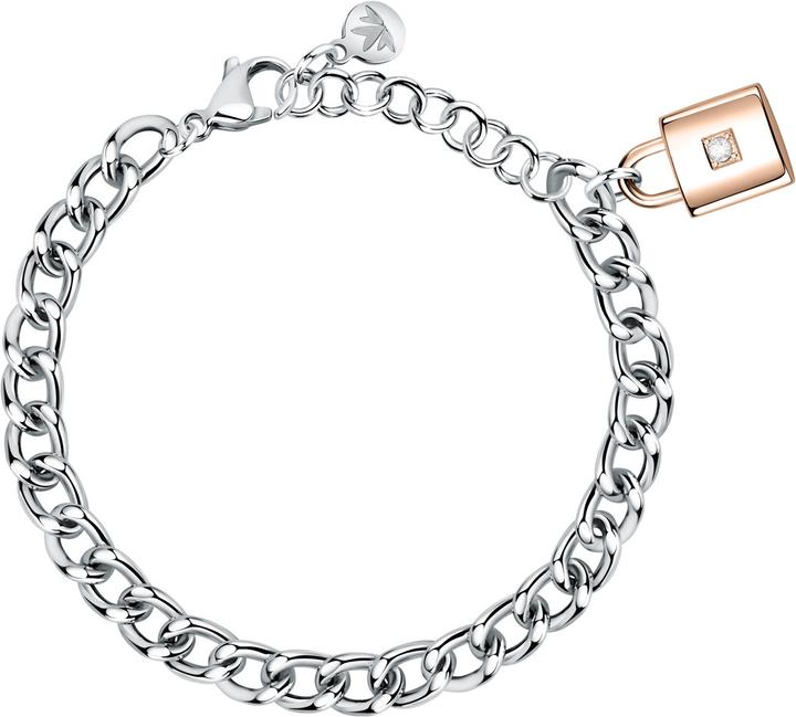 Morellato Abbracio Armband (19 cm, Edelstahl, Aluminium)