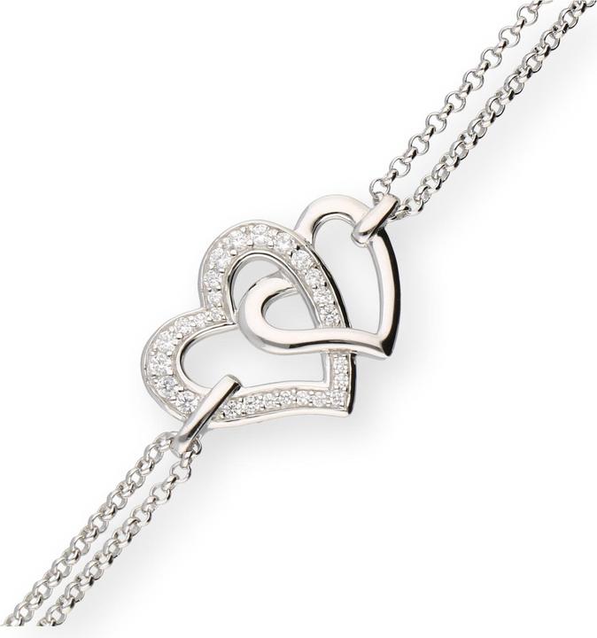 Immagine prodotto Carat Cuori (17 cm, Argento)