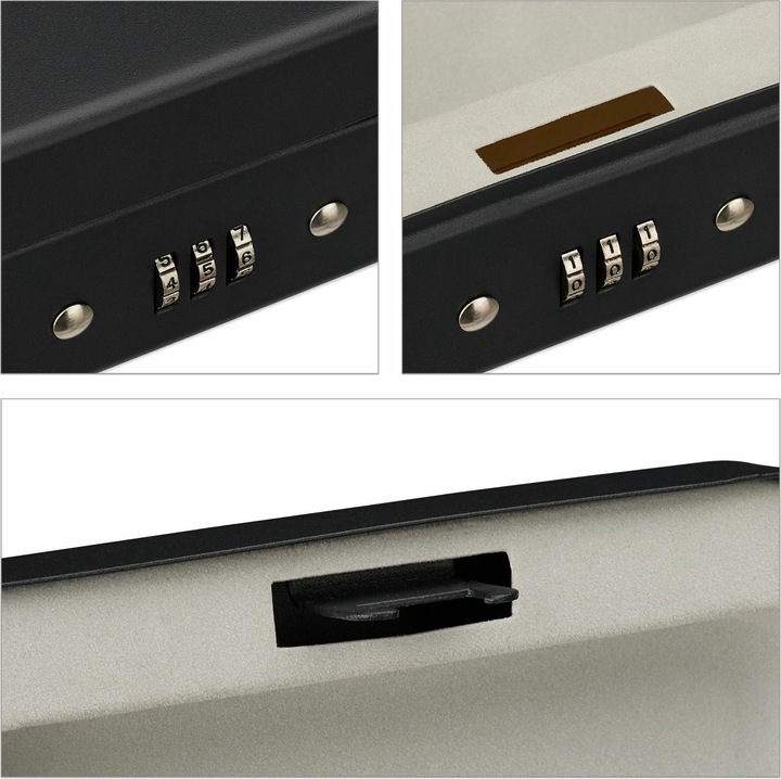 Actual product image Relaxdays PC Monitor Stand with 2 Drawers
