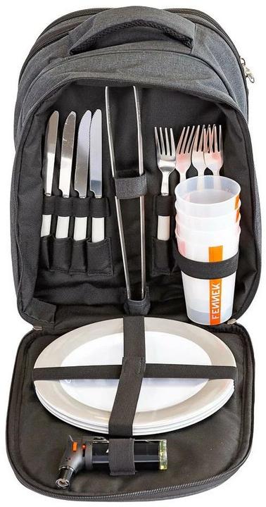 Immagine prodotto Fennek Grill Grill Cutlery Set Zaino Nero