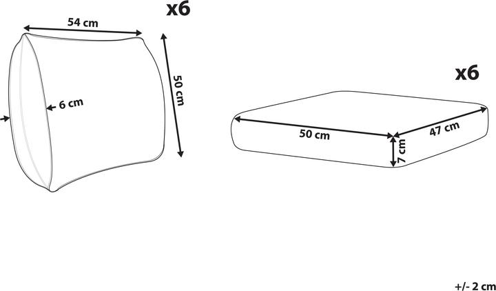 Produktbild Beliani Cascais (50 x 54 cm)