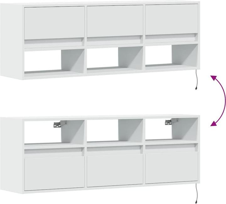 Produktbild vidaXL TV-Wandschrank (31 x 130 x 45 cm)