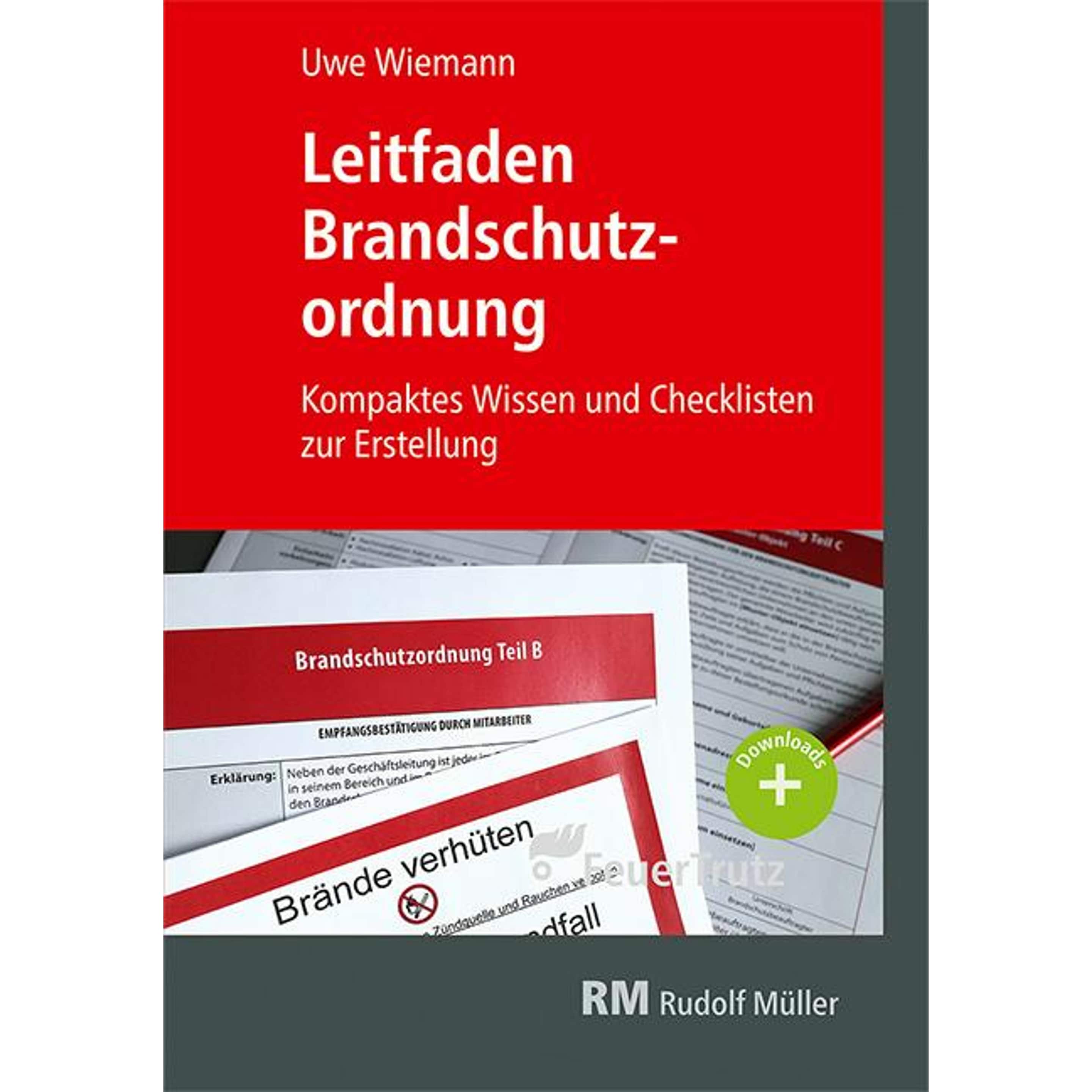 Leitfaden Brandschutzordnung, Fachbücher von Uwe Wiemann