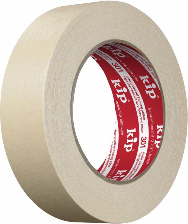 Produktbild Kip 30mm x 50m MASKINGTEC® natur Feinkrepp Extra 301-30 (30 mm)