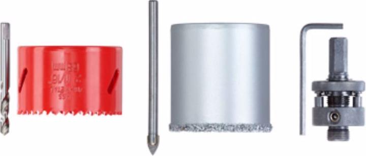 Actual product image kwb Hole saw set 6pcs Ø 68 mm (68 millimetres)