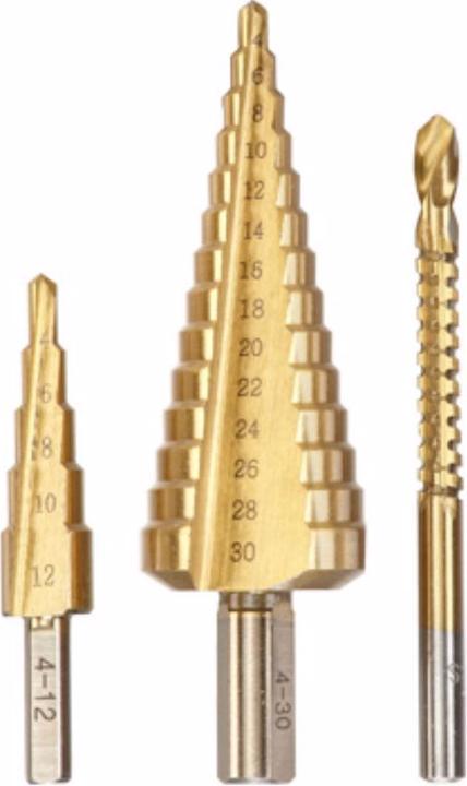 Actual product image kwb Step drill set 3pcs. (6.0 millimetre)