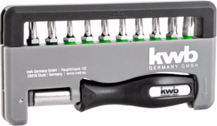 Actual product image kwb Mobile Bitbox T / TT 12 pcs. (Hexagon socket TX)