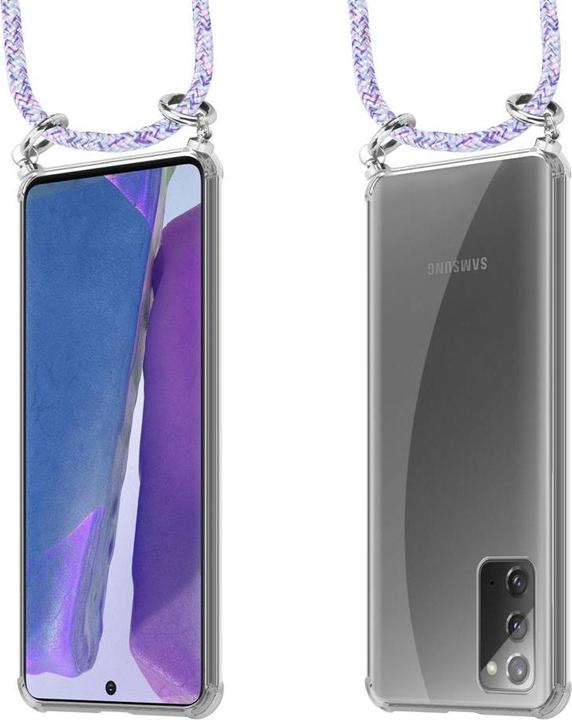 Produktbild Cadorabo TPU Handy Kette SILBER Cover