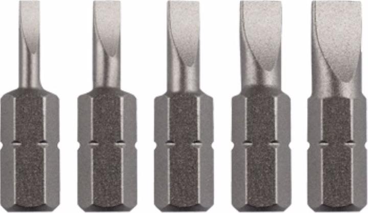 Actual product image kwb 5 Bits 25mm Flat Set Basic (25mm flat)