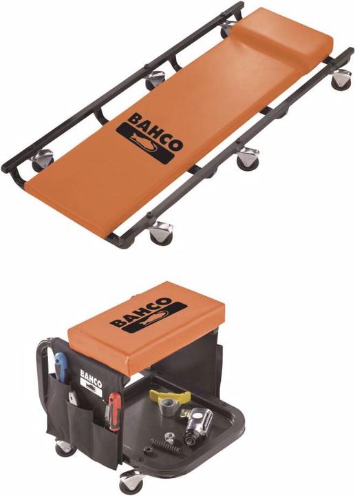 Produktbild Bahco Rollliege und Arbeitssitz im Satz