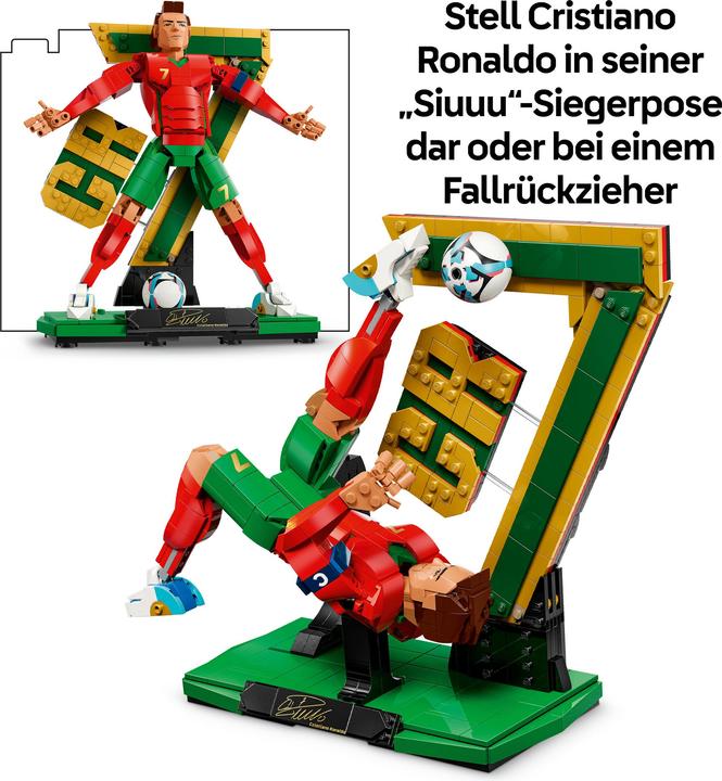 Image du produit LEGO Cristiano Ronaldo - Légende du football (43016, LEGO Editions)