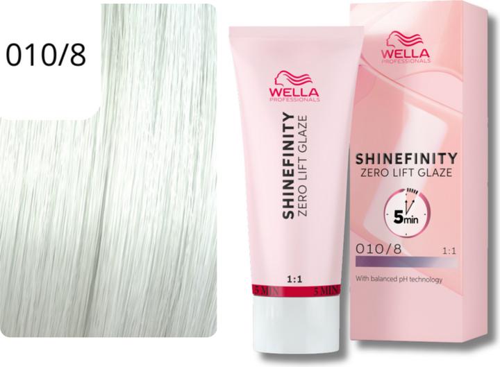 Actual product image Wella Professionals Shinefinity Zero Lift Glaze (10, 8 - Opal Flash)