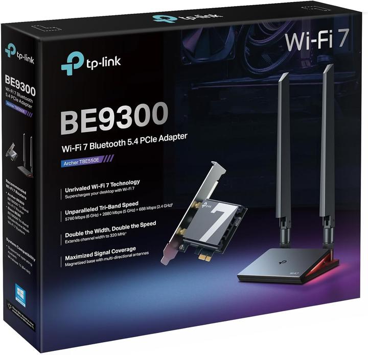 Immagine prodotto TP-Link Archer TBE550E (Mini PCI Express)