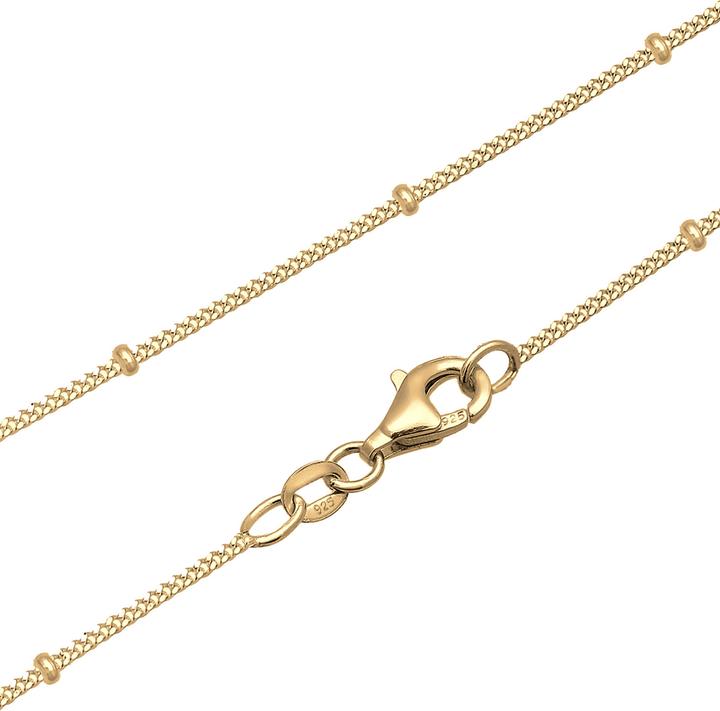 Immagine prodotto Elli Kugelkette Sonne Anhänger Vintage Design (Argento, 45 cm)