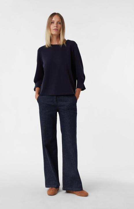 Produktbild Comma Sweatshirt Weiches Sweatshirt mit 3/4-Ärmeln (40)