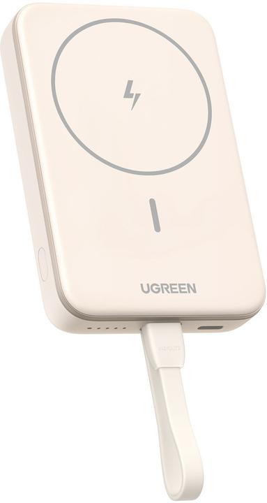 Actual product image Ugreen Magnetic Power Bank 10000mAh PB760, PD 20W, Magsafe + USB-C Cable (10000 mAh, 20 W, 37 Wh)