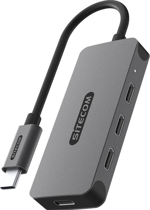Sitecom CN-5015 USB-C to 4xUSB-C 10GbpsPD hub (USB-C, 4 Ports)