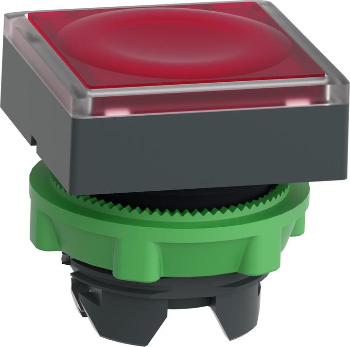 Produktbild Schneider Electric 22mm Push Button Red Square Illum