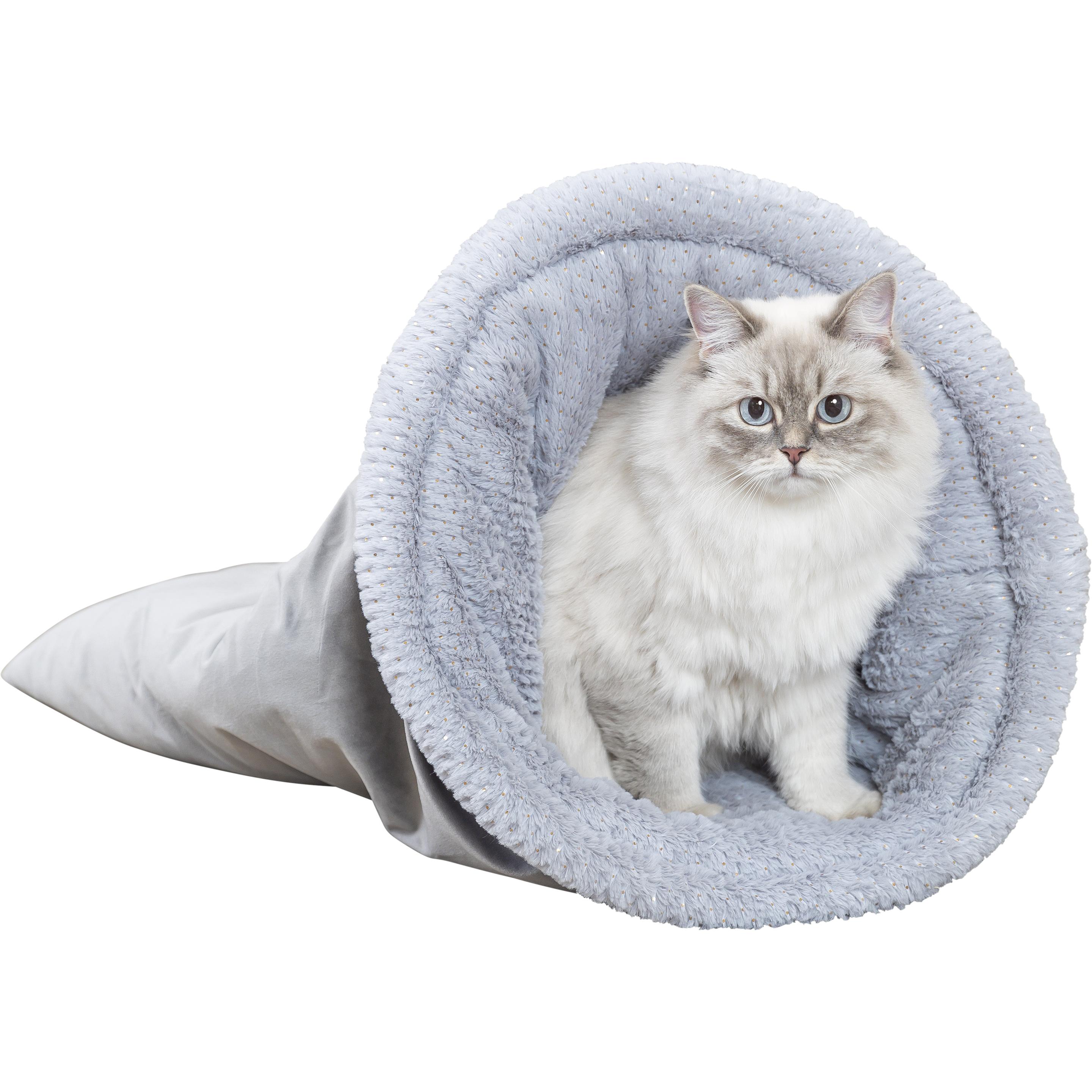 Comparer les prix de Lit pour chat Trixie Livia Soft Gris Ø 40 X 60 CM