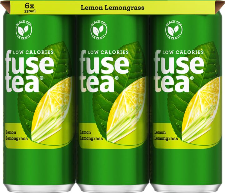 Produktbild Fusetea Lemon Lemongrass (6 x 33 cl)
