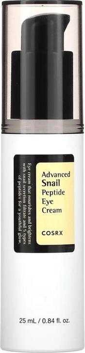 Cosrx Advanced Snail Peptide Eye Cream (Augenpflege Crème, Nacht, Tag, 25 ml)
