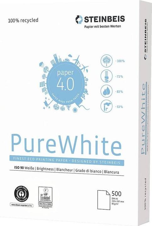 Image du produit Steinbeis Papier pour imprimante (80 g/m², 500 x, A4)