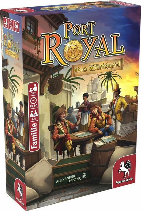 Produktbild Pegasus Port Royal - Das Würfelspiel (Deutsch, 2 - 5 Spieler)