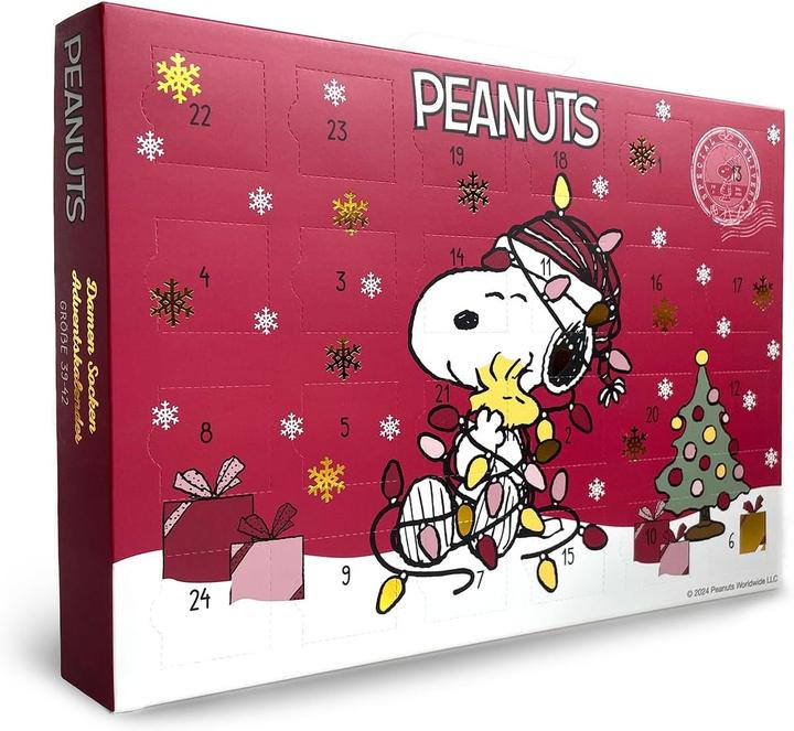 Image du produit Sockswear Calendrier de Noël avec chaussons + chaussettes longues (35 - 38)