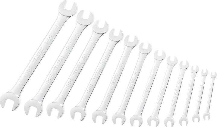 Produktbild Maulschlüsselsatz 12teilig Metrisch 6 bis 32mm (32 mm, 21 mm, 11 mm, 20 mm, 22 mm, 30 mm, 9 mm, 24 mm, 10  mm, 7 mm, 25 mm, 18 mm, 28 mm, 27 mm, 17 mm, 26 mm, 19 mm, 31 mm, 29 mm, 6 mm, 15 mm, 16 mm, 13 mm, 14 mm, 23 mm, 12 mm, 8 mm)