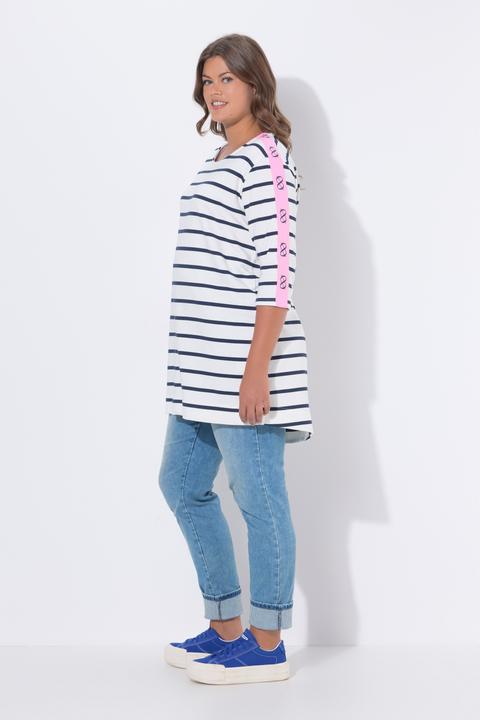 Produktbild Laurasøn Long Ringelshirt, Langarm, U-Boot Ausschnitt, OEKO-TEX (58)