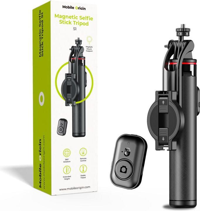 Actual product image Mobile Origin Magnetic Selfie Stick Tripod S1