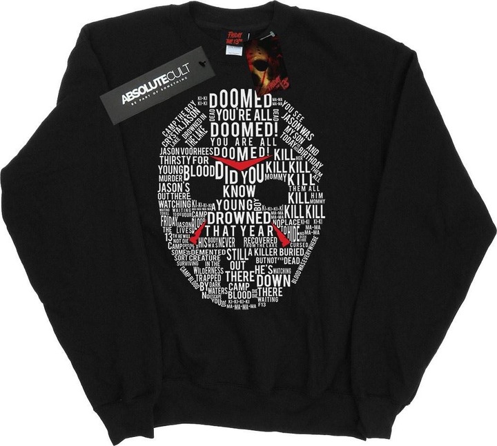 Image du produit Absolute Cult - Sweat JASON TEXT MASK - Homme (M)