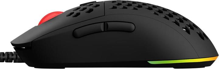 Produktbild Savio HEX-R gaming mouse Black mouse (Kabelgebunden)