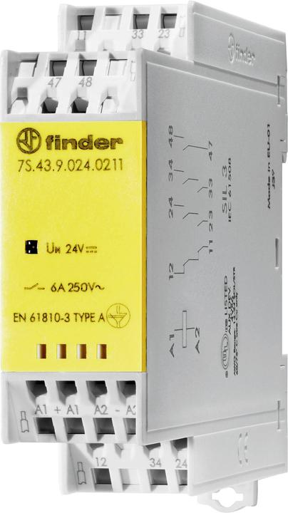 Image du produit Finder Module relais avec contacts à manoeuvre forcée