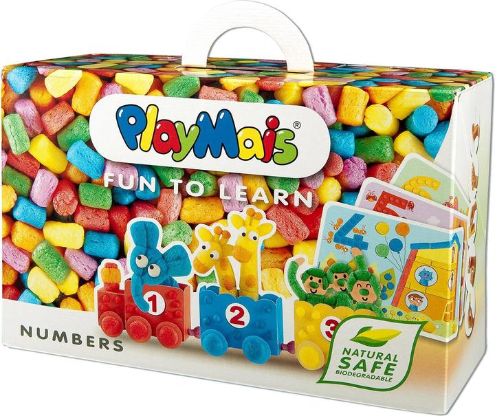 Produktbild PlayMais Fun to learn Numbers (Dänisch, Deutsch, Englisch, Französisch, Italienisch, Niederländisch, Norwegisch, Polnisch, Portugiesisch, Spanisch, 3 - 6 Jahre)
