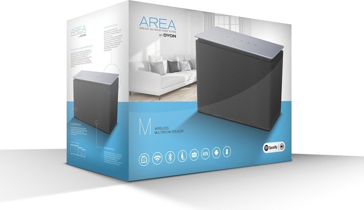 Produktbild Dyon Multiroom Lautsprecher Area M (WLAN, Bluetooth)