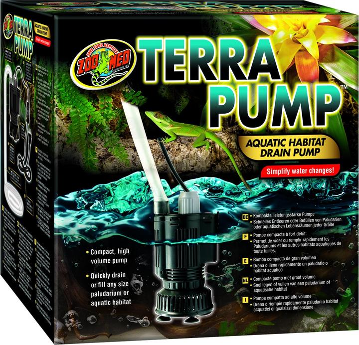 Zoo Med Ablaufpumpe auqrium paludarium