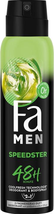 Produktbild Fa Deo Spray Men Speedster 150 ml (Spray, 150 ml)