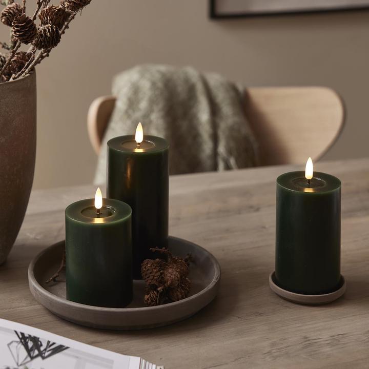 Actual product image Star Trading LED Pillar Candle Flame Flow