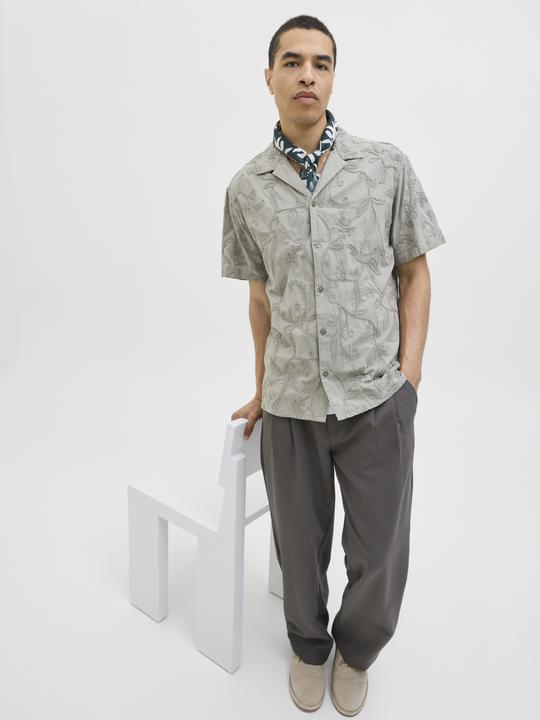 Actual product image Jack & Jones Jprblaluca Emboridery S/S Shirt (M)