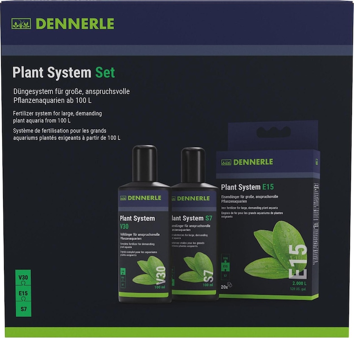 Immagine prodotto Dennerle Set di sistemi di piante perfette (Fertilizzante per acquari)