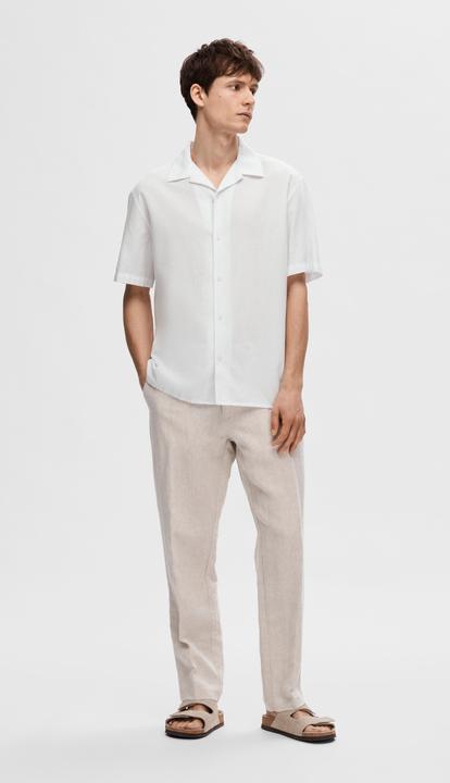 Produktbild Selected Slhrelaxnew-Linen Shirt Ss Resort (S)