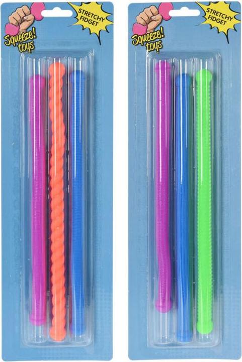 Stretch Fidget Noodle, 3pcs.