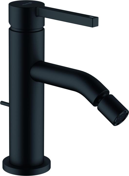 Kludi Bidet-EHM NOVA FONTE PURA mit Zugstange mattschwarz