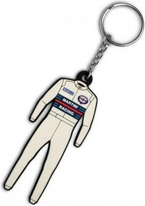 Actual product image Sparco Martini Racing key fob overall