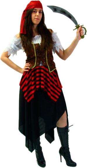 Actual product image Widmann Pirate Isabella (XL)