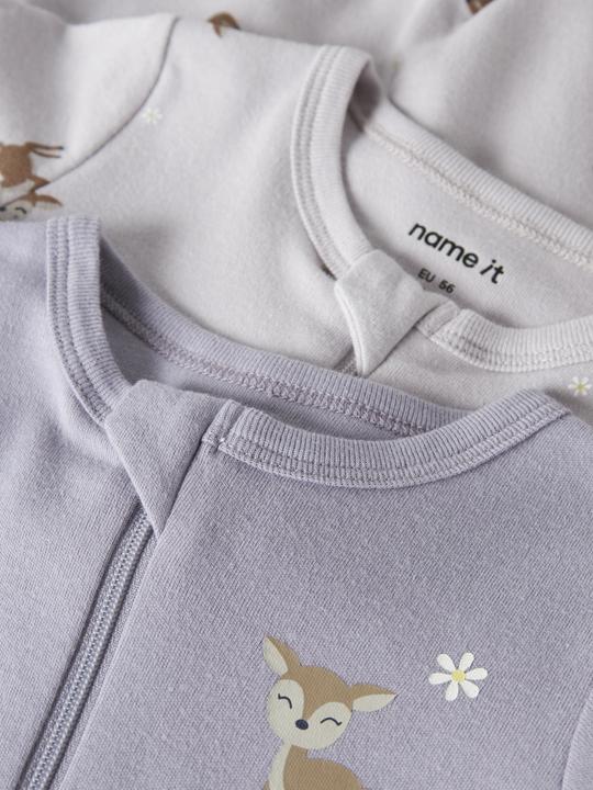 Produktbild Name it Nbfnightsuit 2p Zip Ff Lilac Deer Noos (62)