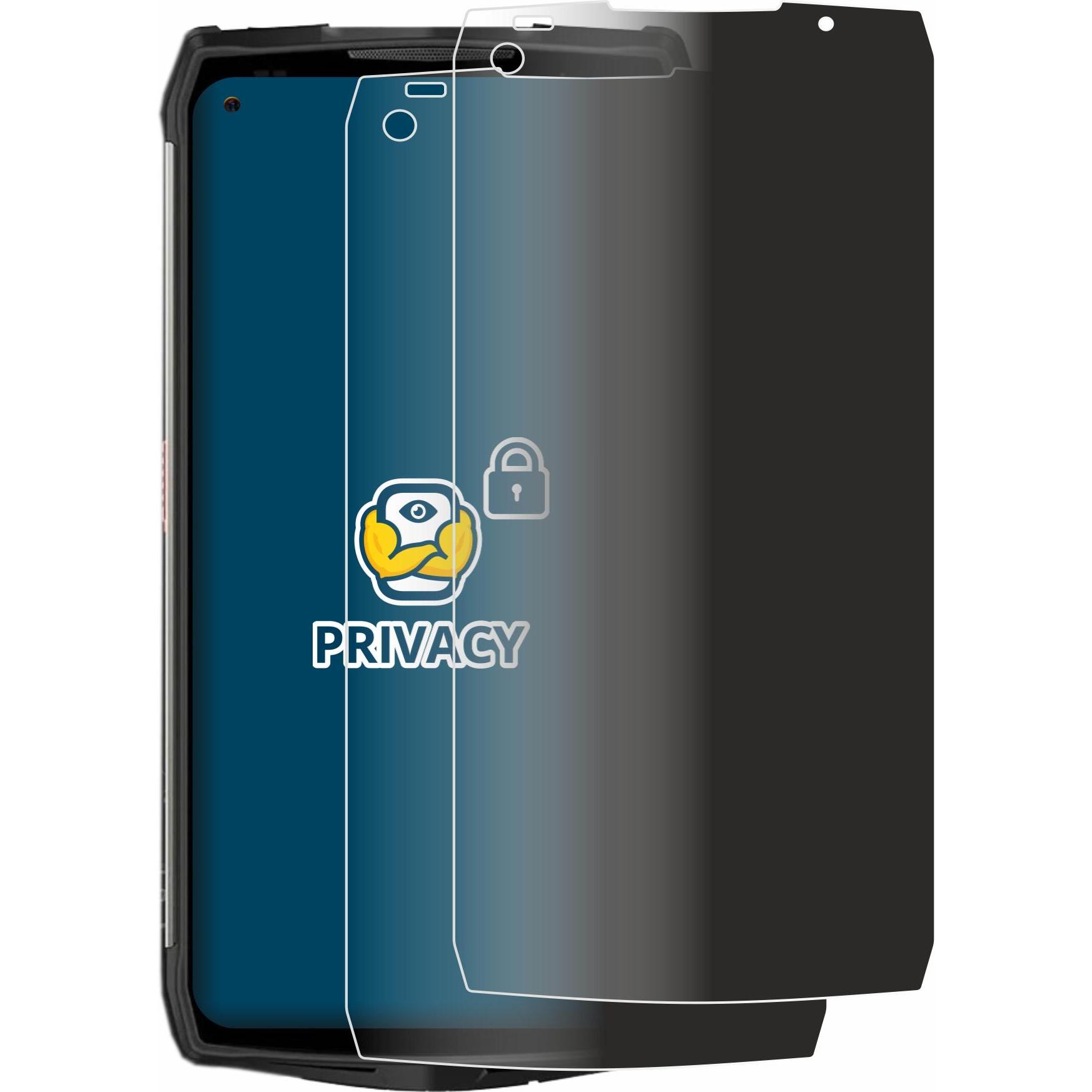 Thumbnail - BROTECT Sichtschutzfolie Anti-Spy Privacy Folie Blaulicht-Schutz (2 Stück, Ulefone Power Armor 13), Smartphone Schutzfol...