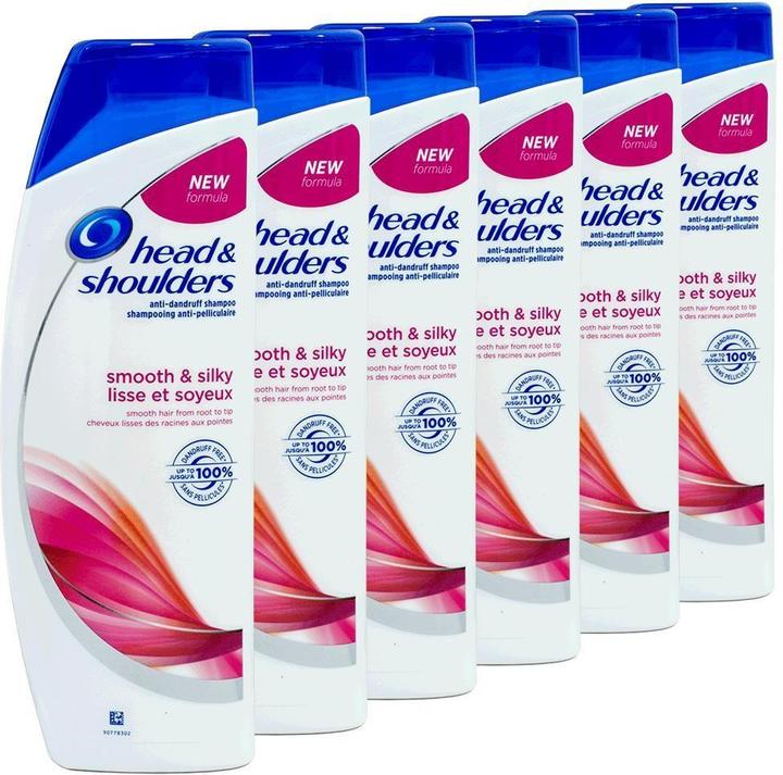 Produktbild Head & Shoulders Hydrating Smooth & Silky Anti-Dandruff Shampoo - Dandruff Shampoo For Dry Hair (400 ml)