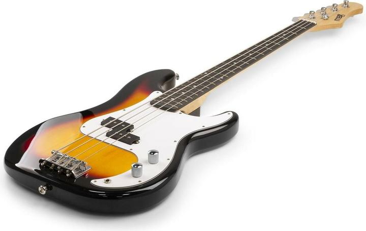 Immagine prodotto Max Music Basso elettrico GigKit Sunburst (Basso elettrico, Corpo in tiglio con collo in marmo duro)